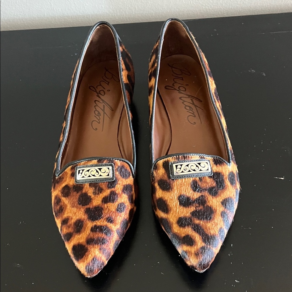 Brighton Leopard Print Women's Loafers